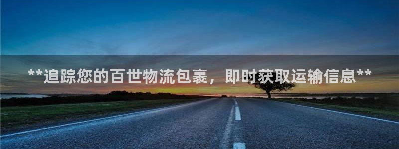28圈登录网：**追踪您的百世物流包