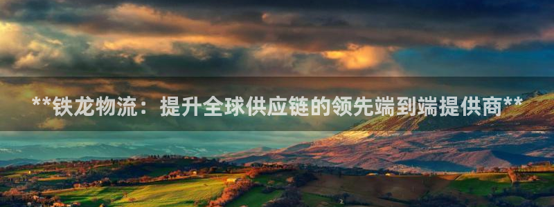 28圈游戏官网平台：**铁龙物流：提