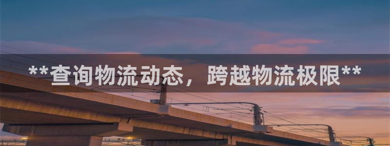 28圈注册平台：**查询物流动态，跨