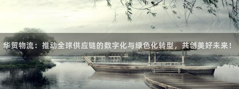 28圈怎么下载：华贸物流：推动全球供