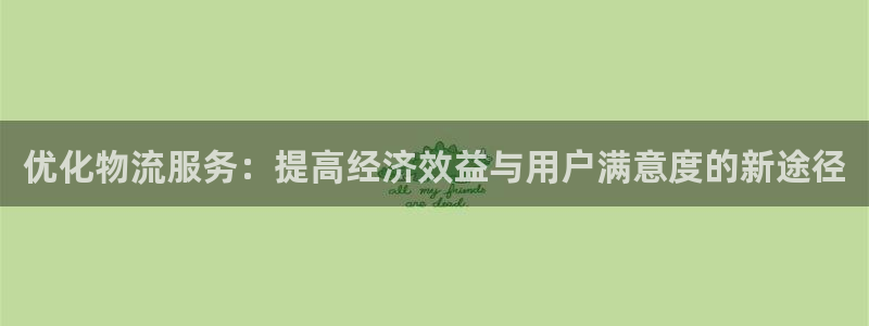 28圈ccm官网版：优化物流服务：提