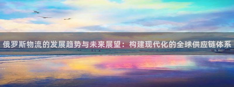 28圈昵称：俄罗斯物流的发展趋势与未